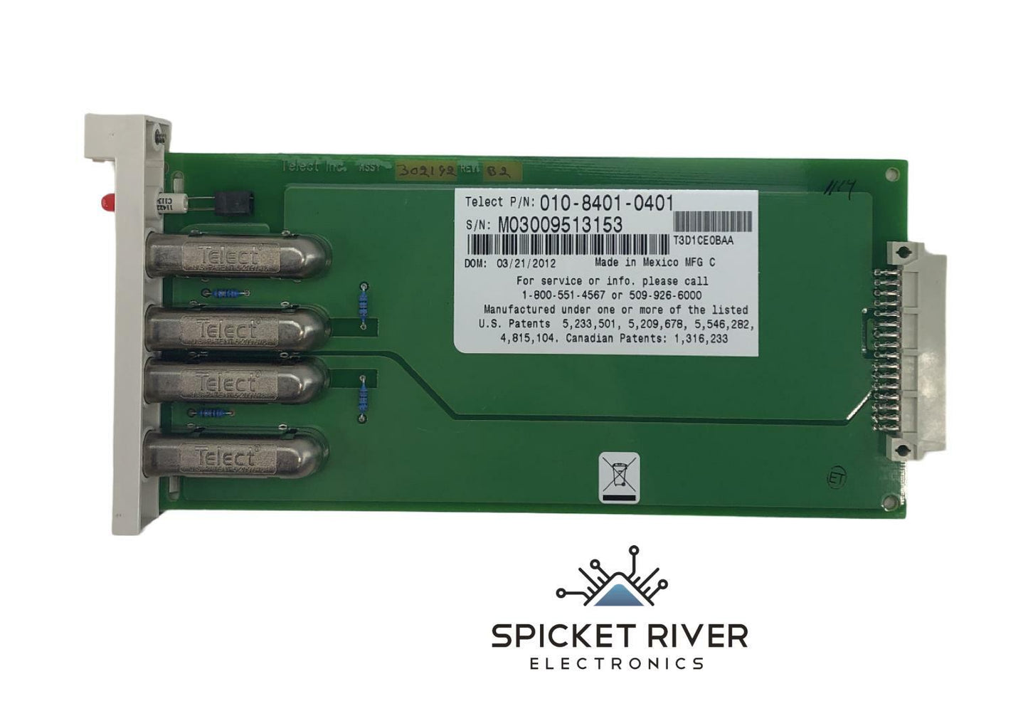 New - Open Box - Telect 010-8411-0401 4-Port DSX3 Module Avaya 700468655