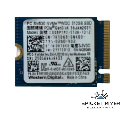 Western Digital SDBPTPZ-512G-1012 512GB NVMe m.2 SSD Solid State Drive SN530