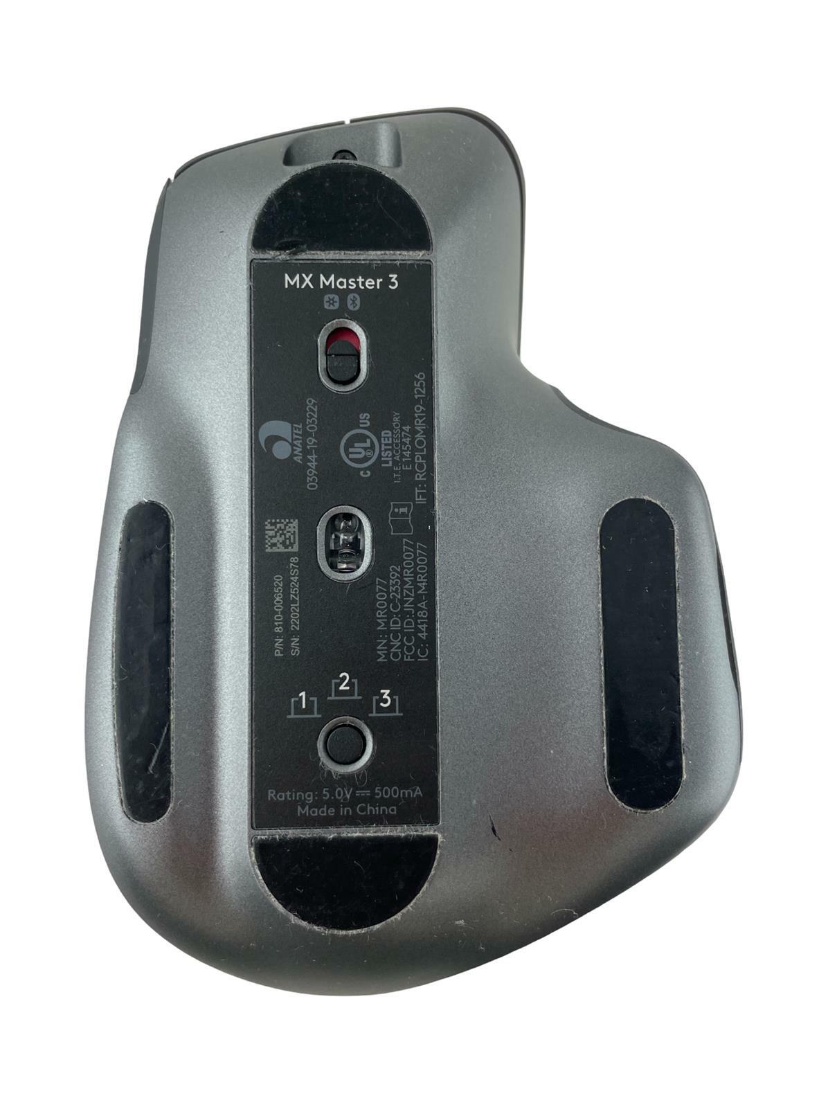 Logitech MX Master 3 - Advanced Wireless Mouse PN: 810-006520