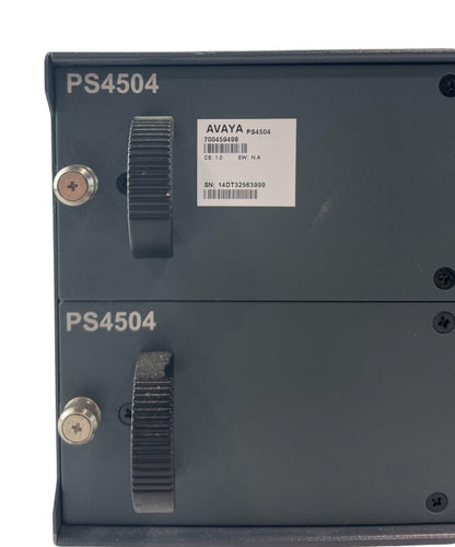 Avaya G450 Media Gateway - 2x PS4504 PSUs 1x S8300 2x MM710B 1x MM717 2x MM716