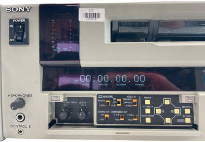 Sony Betacam SP UVW-1400A Commercial Videocassette Recorder - READ