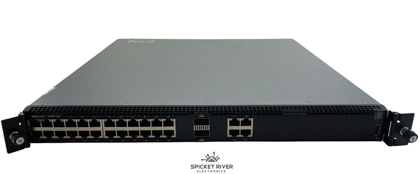 Dell PowerSwitch S4128T-ON 28-Port Dual Power Supply Networking Switch