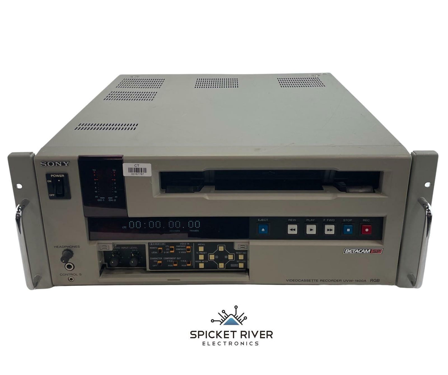 Sony Betacam SP UVW-1400A Commercial Videocassette Recorder - READ