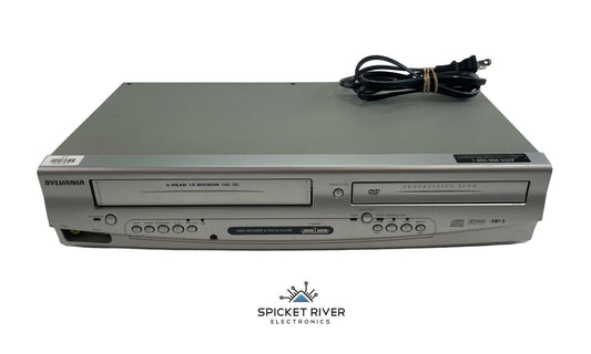 Sylvania DVC840E 4-Head HiFi VHS Recorder DVD / VCR Combo Player - No Remote