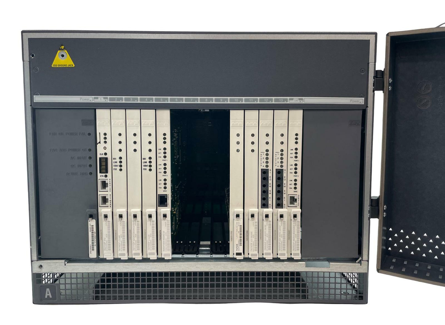 Avaya G650 Media Gateway Chassis with Included Interface Cards