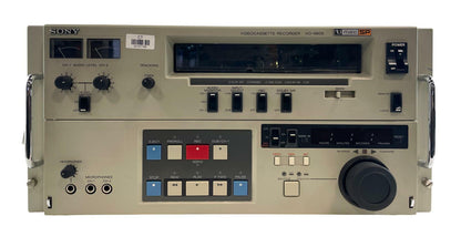 Sony Professional Videocassette Recorder Model VO-9800