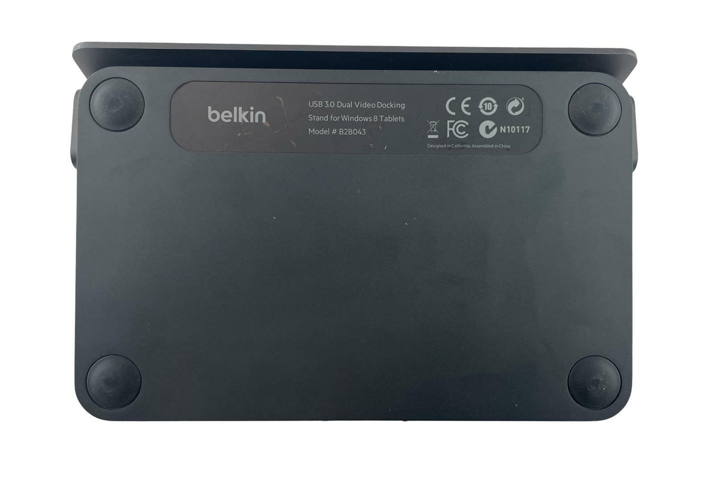 Belkin B2B043 USB 3.0 Dual Video Docking Stand for Windows 8/10 Tablets - No AC