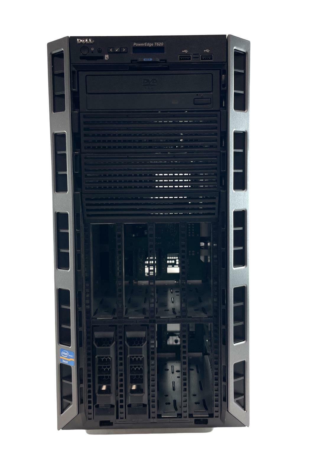 Dell PowerEdge T620 2.00GHz 6-Core Xeon E5-2620 8GB RAM PERC H710 No HDDs