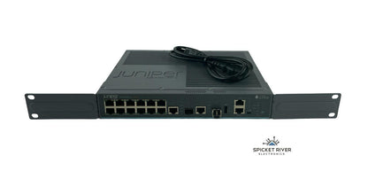 Juniper Networks EX2200-C12P-2G Gigabit Ethernet Managed Switch w/ Rack Mounts