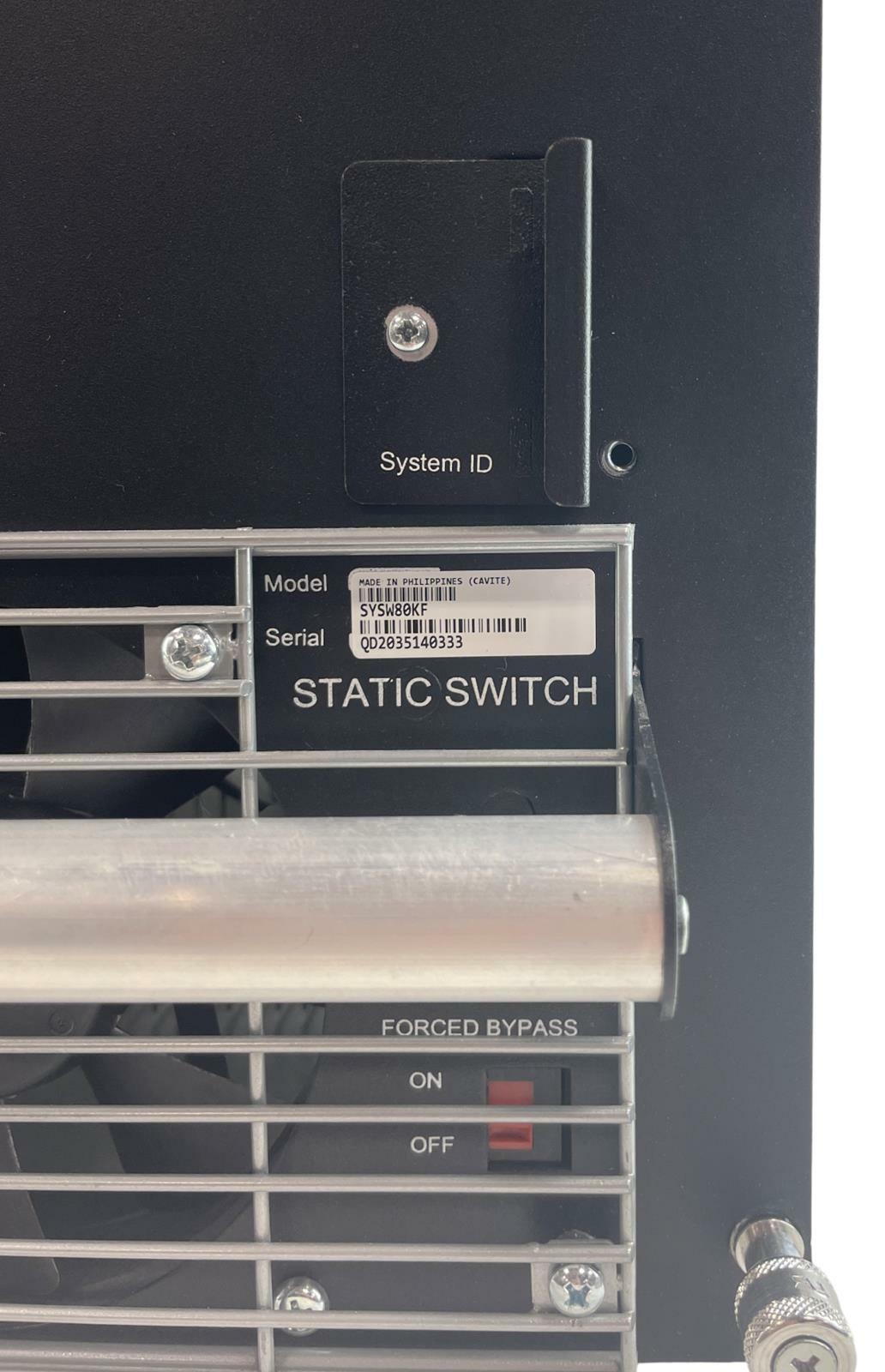 Schneider Electric SYSW80KF Symmetra PX Static Bypass Switch