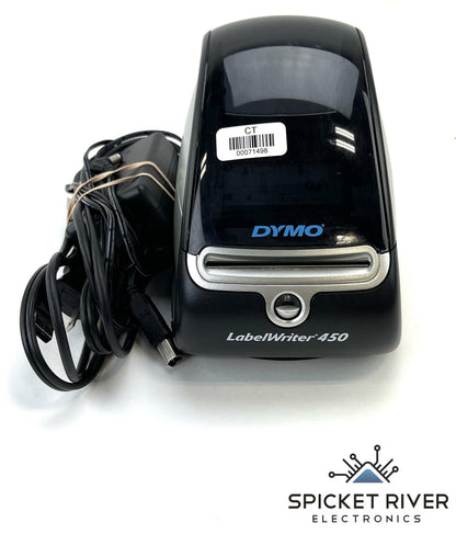 Dymo LabelWriter 450 Direct Thermal Label Printer - Black/Silver