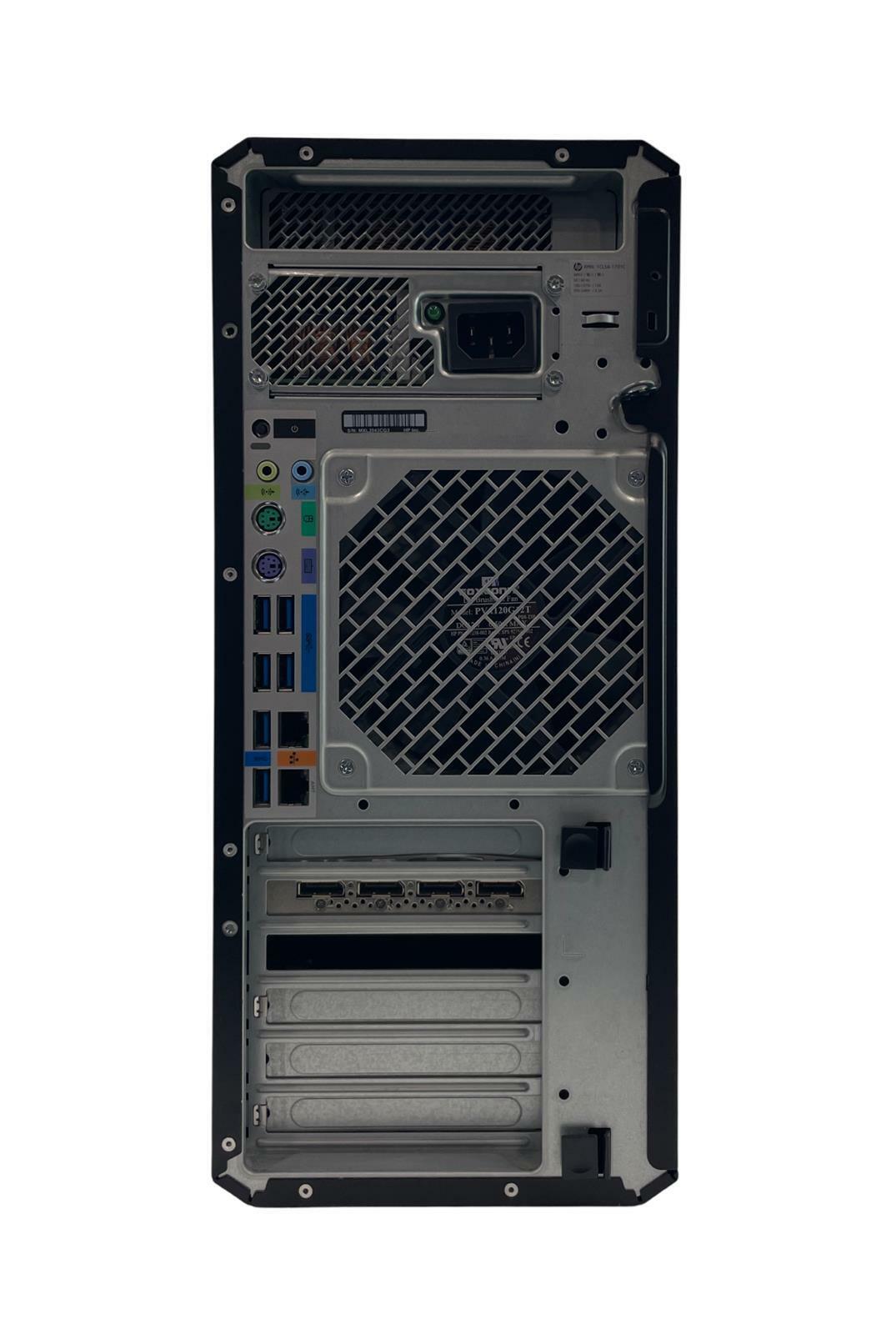 HP Z4 G4 Workstation 3.70GHz 8-Core Xeon W-2145 256GB SSD 64GB RAM Quadro K2200