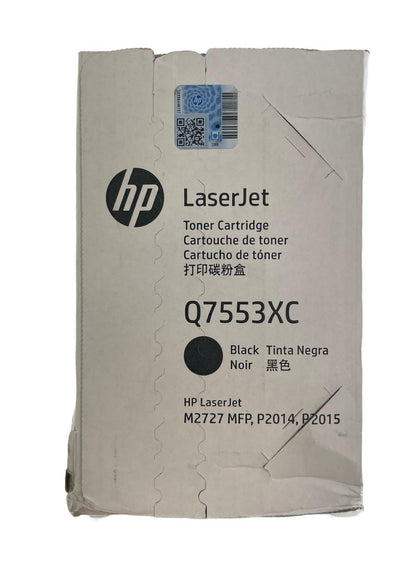 NEW - HP LaserJet Q7553XC Black Toner Cartridge for M2727 MFP, P2014, P2015