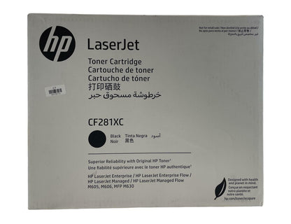 NEW - HP LaserJet CF281XC Black Toner Cartridge for M605/M606/MFP M630