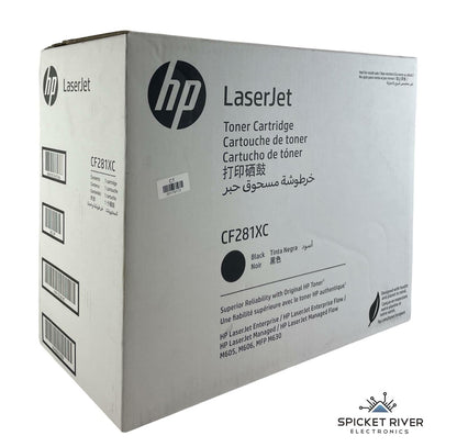 NEW - HP LaserJet CF281XC Black Toner Cartridge for M605/M606/MFP M630