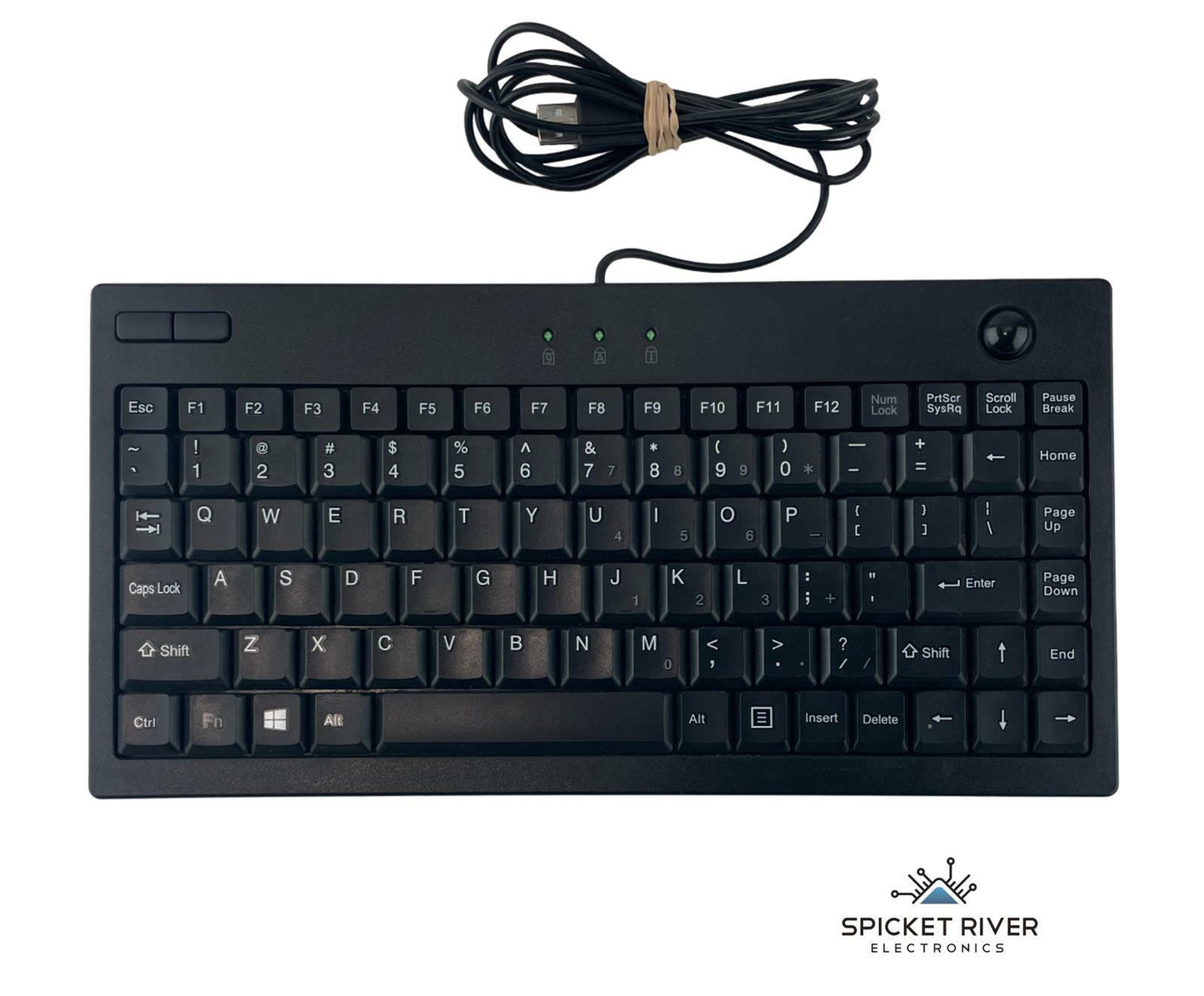 Adesso AKB-310UB Mini Optical Trackball USB Keyboard