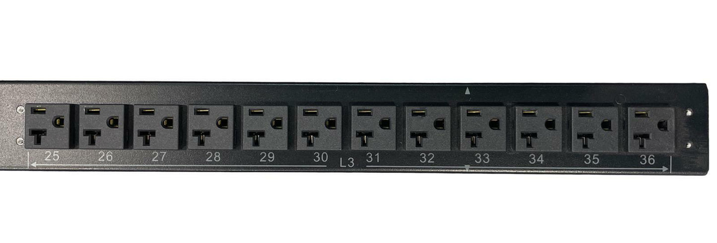 APC AP8862 Switched Rack PDU 2G Metered 3-Phase 36x NEMA 5-20R