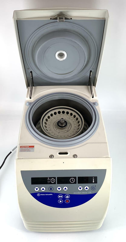 Fisher Scientific AccuSpin Micro 17R Refrigerated Centrifuge MFD 2022