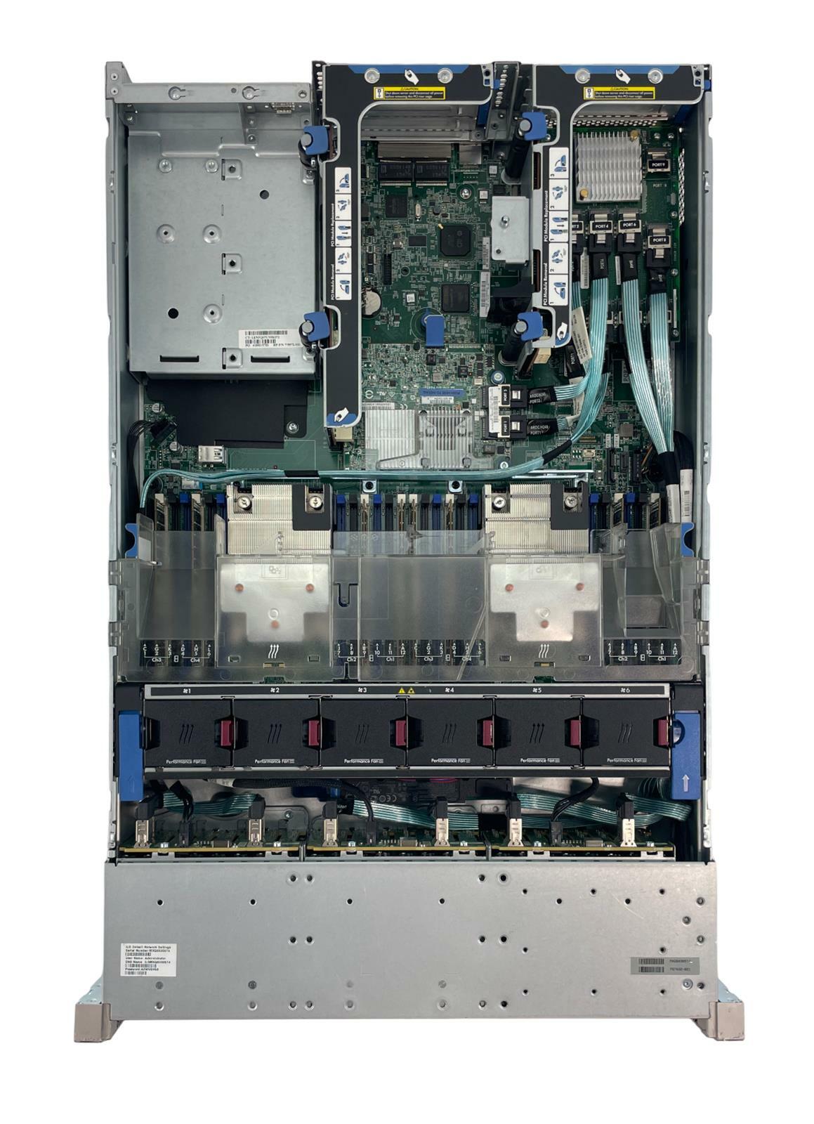 HP ProLiant DL380 Gen 9 2x 12-Core Xeon E5-2690v3 No HDD 128GB RAM 24-Bay P440AR