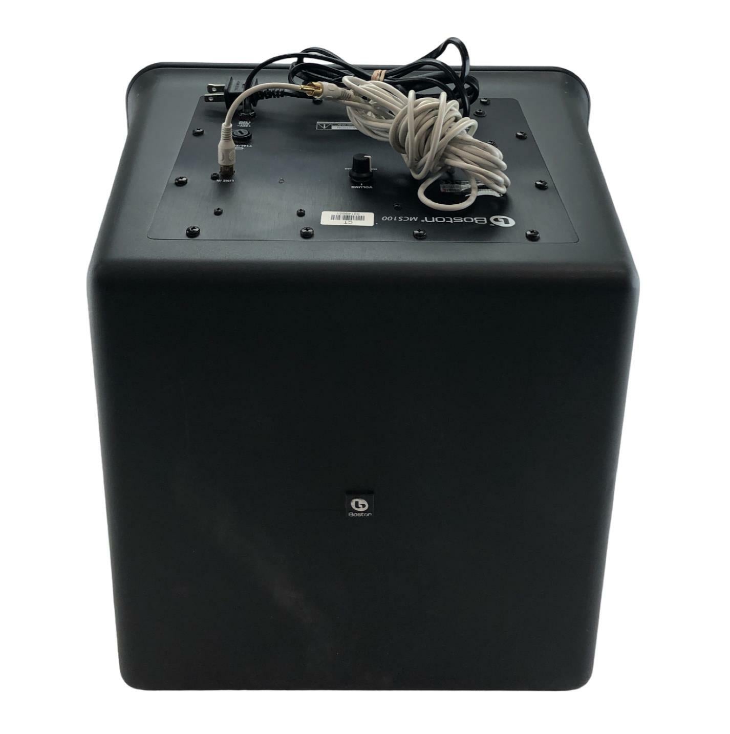 Boston Acoustics MCS100 Home Theater Subwoofer Speaker