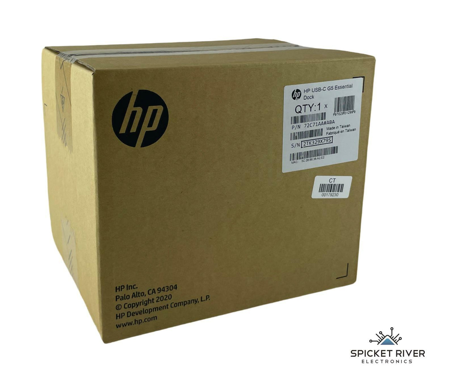 NEW - HP USB-C G5 Essential Docking Station PN: 72C71AA#ABA Dock