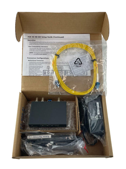 NEW - Open Box - Extron Electronics FOX 3G HD-SDI Fiber Optic Extender 60-901-01