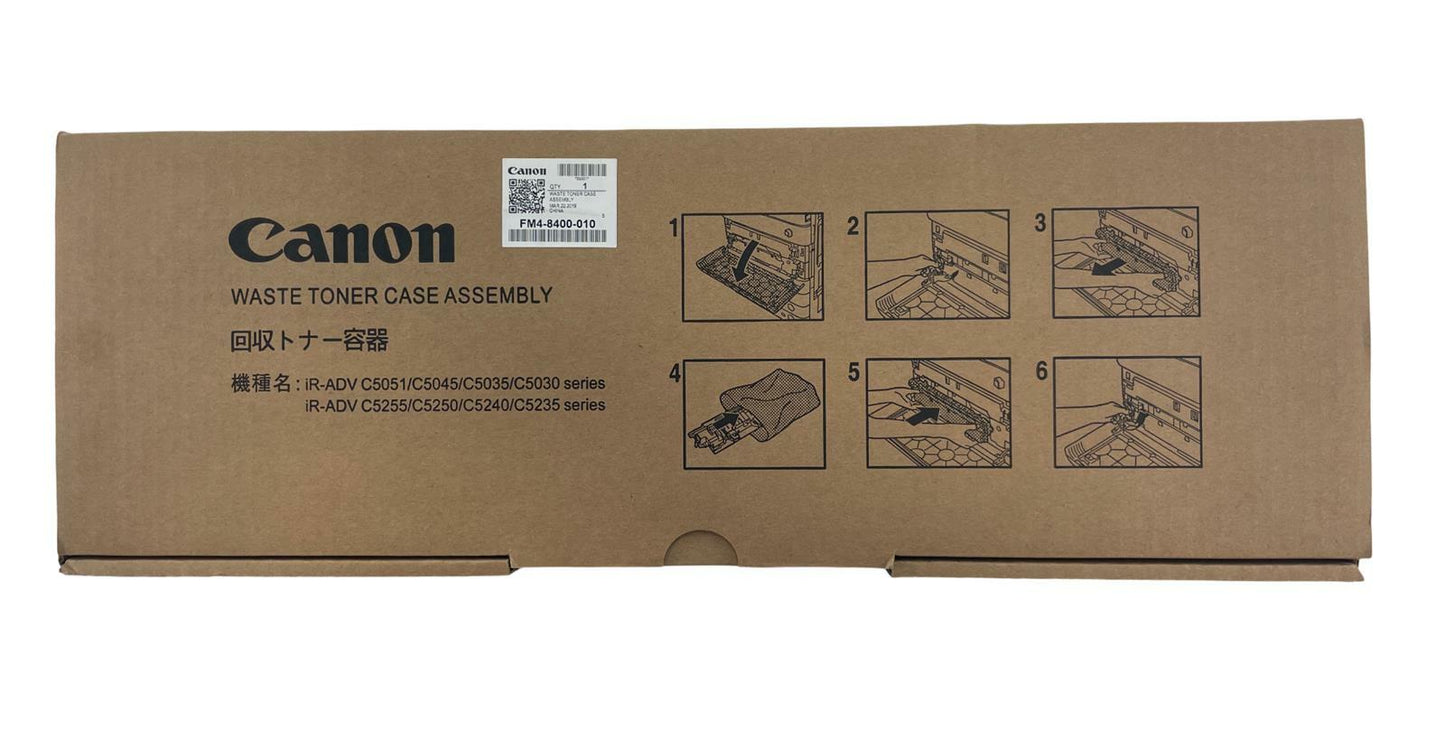 NEW - OEM - Canon FM4-8400-010 Waste Toner Case Assembly