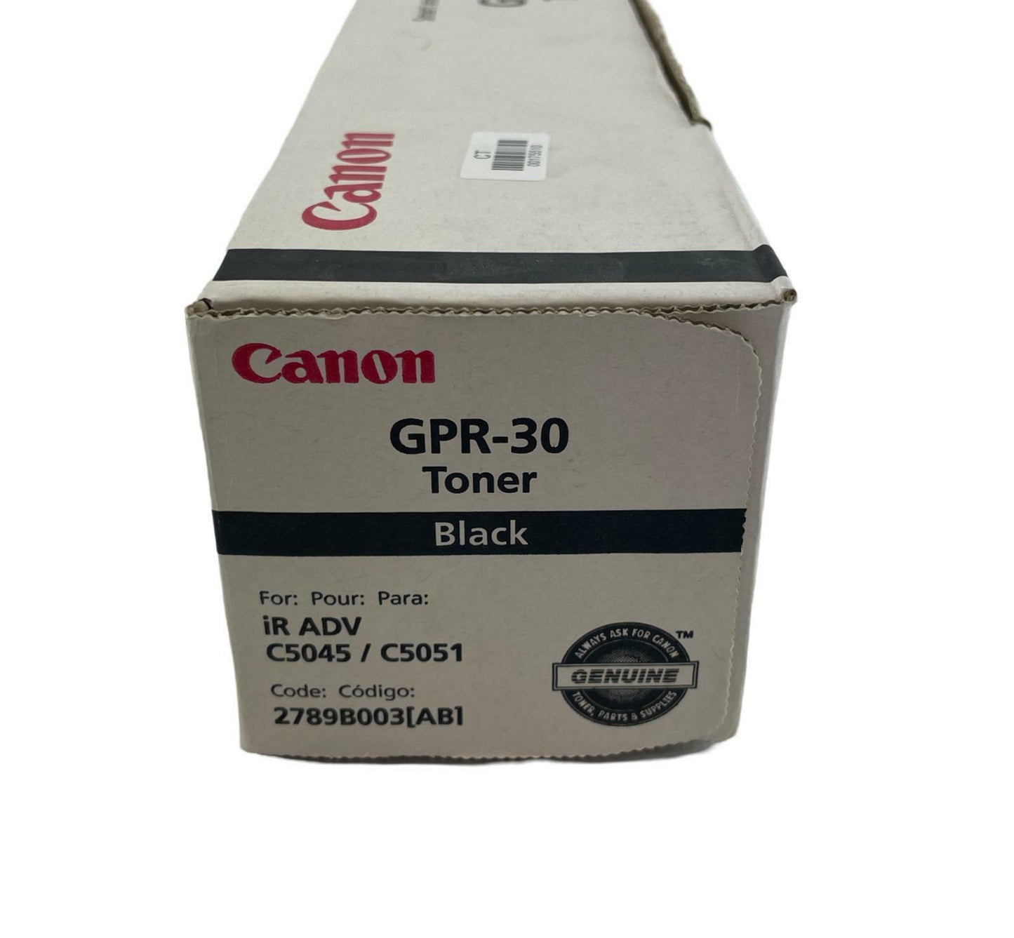 Canon ImageRunner Advance GPR-30 Toner Cartridge - Black 2789B003(AB) - READ