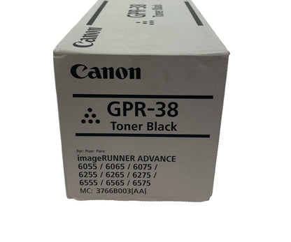 NEW - Canon GPR-38 Black Toner Cartridge for iR-ADV 6065 / 6075 / 6265 / 6275