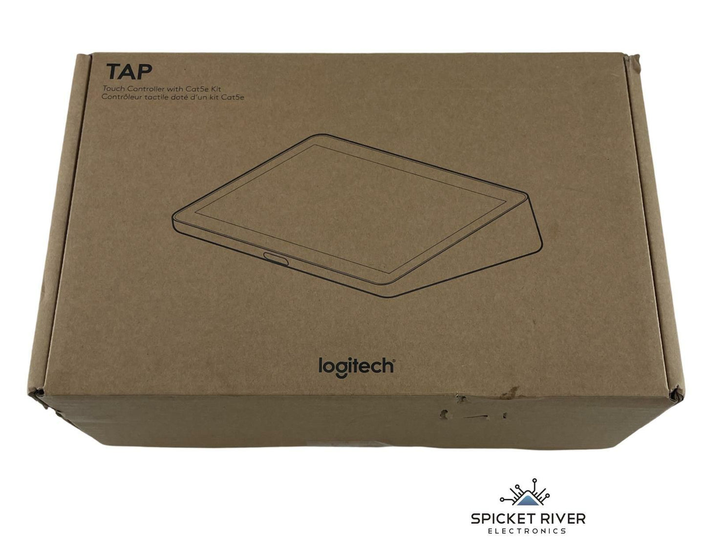 NEW Logitech TAP Meeting Room Conference Touch Controller + Cat5e Kit 939-001950