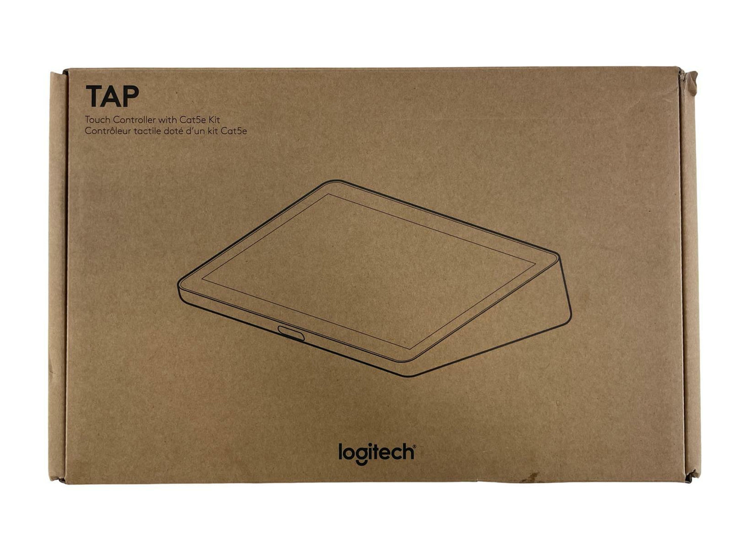 NEW Logitech TAP Meeting Room Conference Touch Controller + Cat5e Kit 939-001950