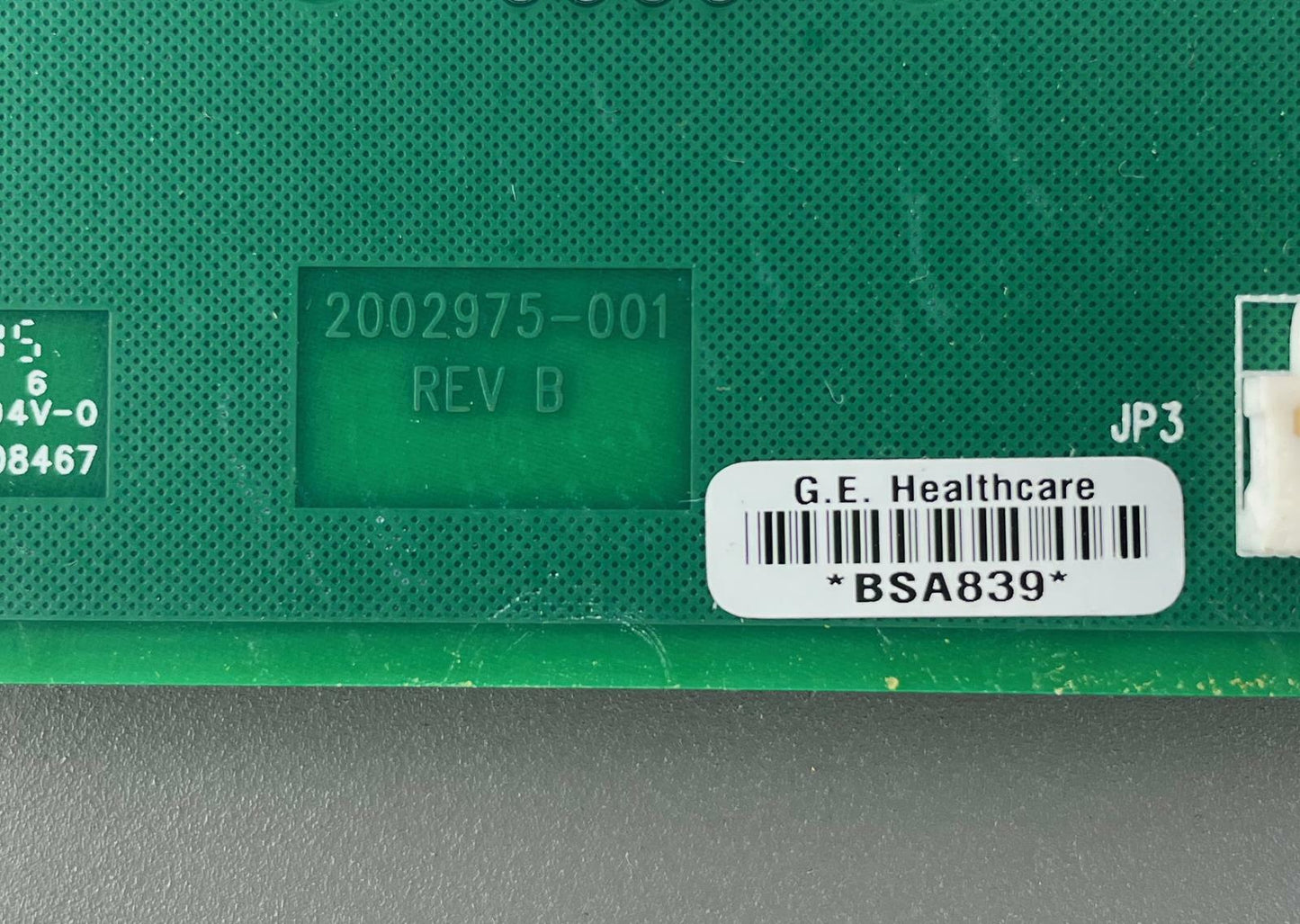 GE Healthcare BSA839 / 83S / BSBJ96 MacLab System Circuit Board 2002975-001