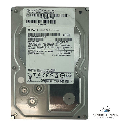 Hitachi HDS723030ALA640 3TB HDD SATA 6.0 Gb/s 7200 RPM Internal Hard Drive