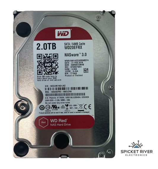 Western Digital WD20EFRX 2TB WD Red NASware 3.0 Hard Drive 3.5" HDD