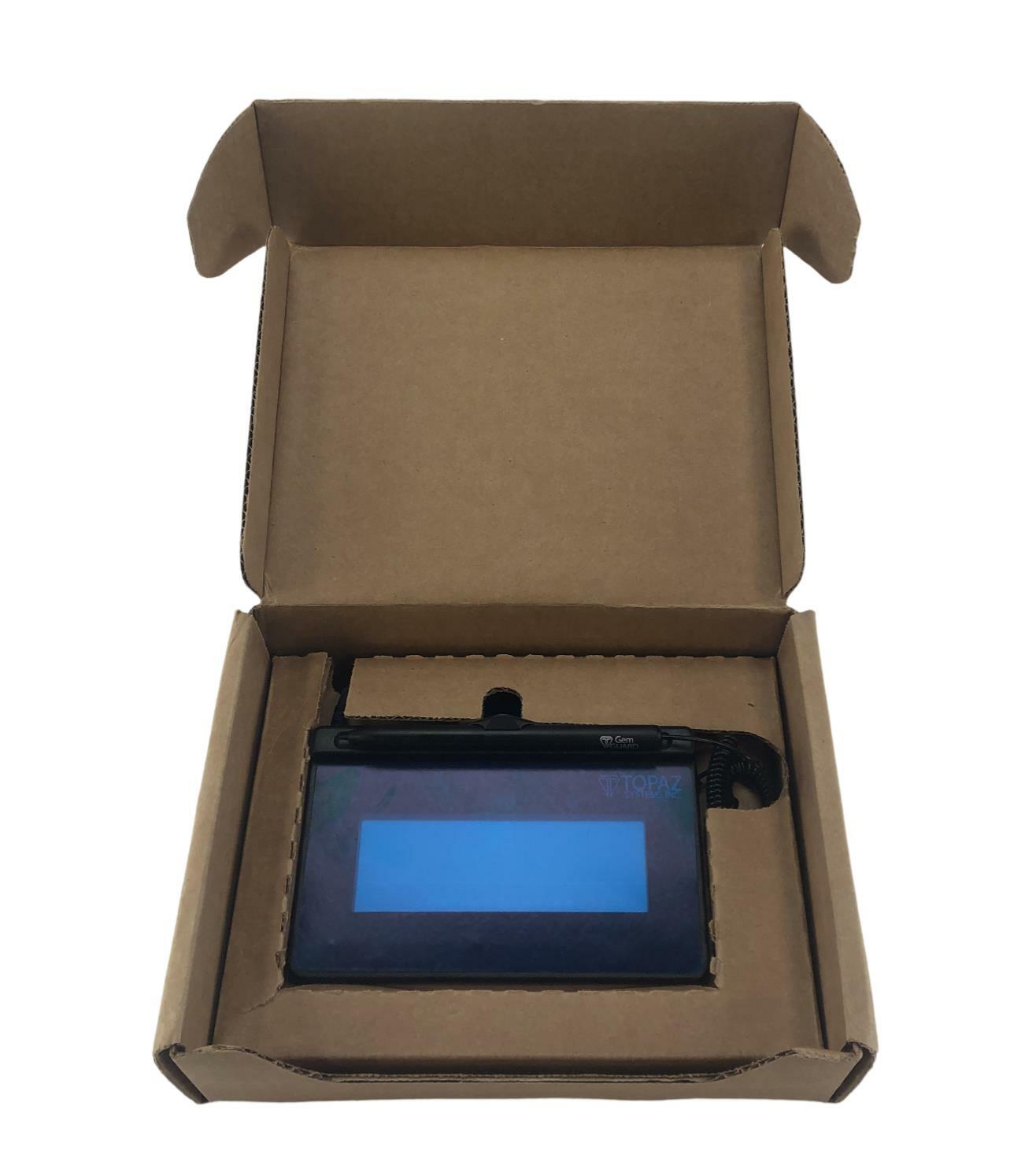 NEW - Open Box - Topaz Systems T-S460-HSB-R Electronic USB Signature Capture Pad