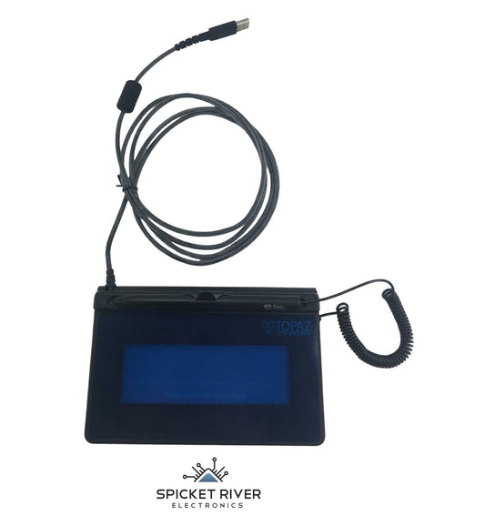 NEW - Open Box - Topaz Systems T-S460-HSB-R Electronic USB Signature Capture Pad