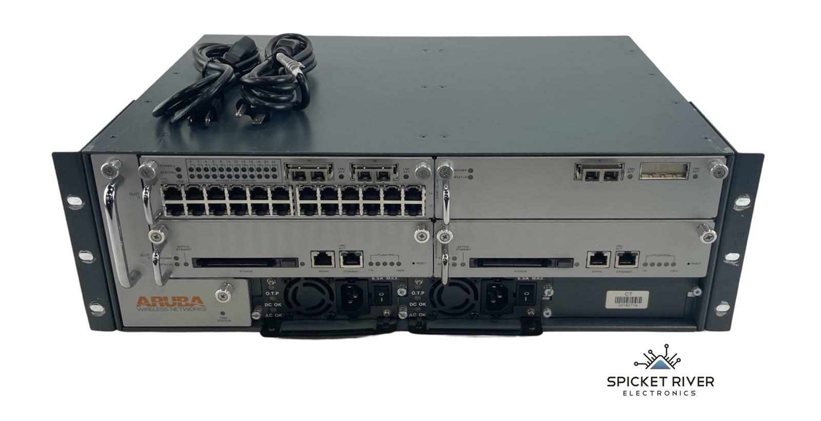 Ge Lin Aruba Network WS-5004 Mobility Controller w/ Line Card, Supervisor Car ...