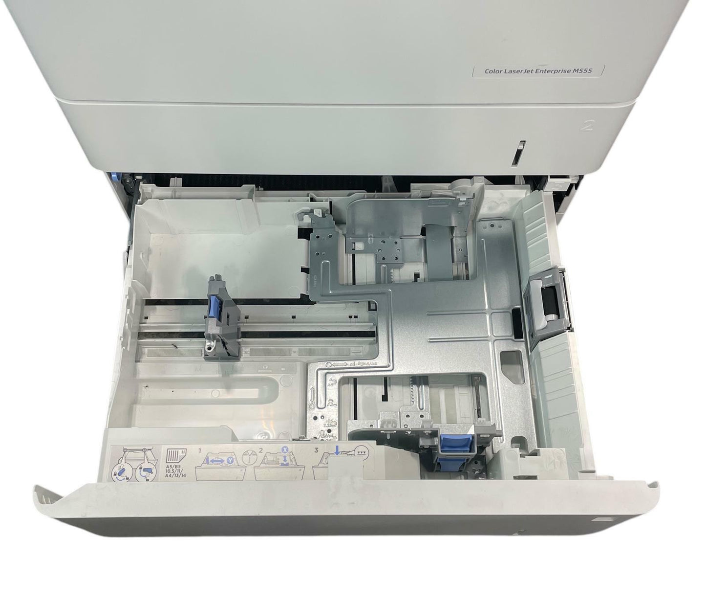 HP M555 Color LaserJet Enterprise Printer w/ Touchscreen, Extra Tray - 170 Pages
