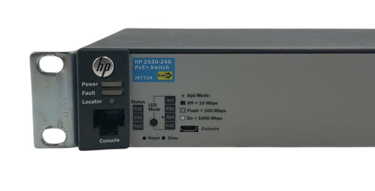 HP 2530-24G PoE+ Switch J9773A 24-Port Gigabit 4-Port SFP Network Switch