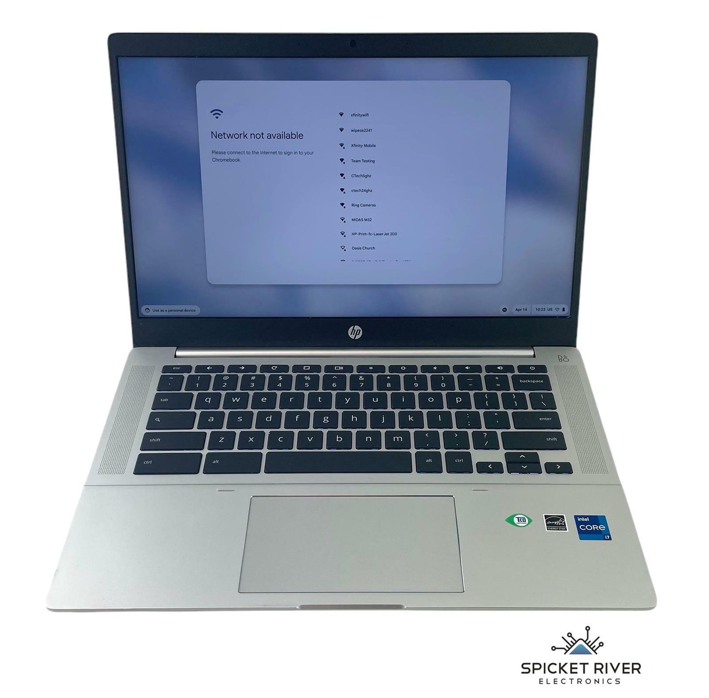 HP Pro c640 G2 Chromebook Enterprise Quad Core i7-1185G7 3GHz 128GB SSD 16GB RAM