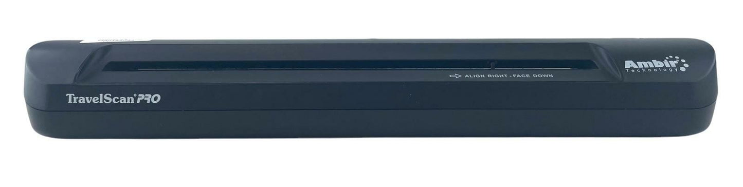 Ambir PS600-3 TravelScan Pro Portable Mobile Document and ID Scanner