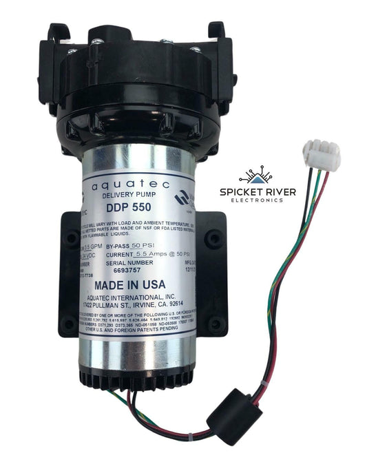 Aquatec 550 DDP Demand Delivery Water Pump 24 Volt 5.5 Amp