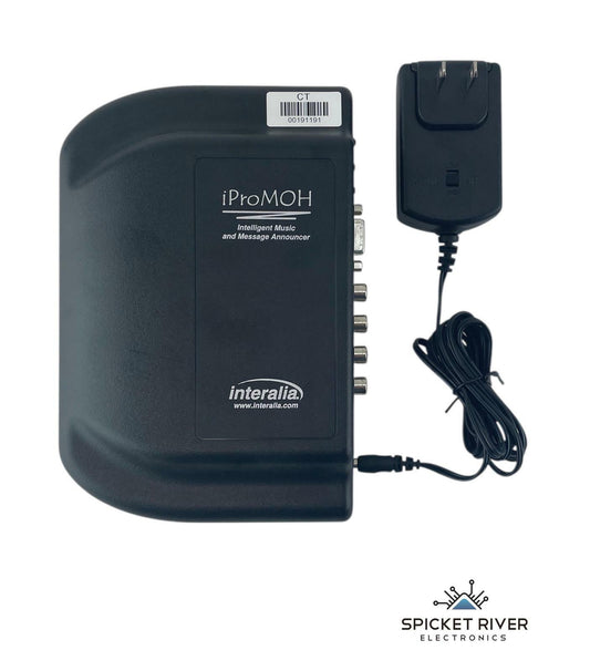 Interalia iProMOH IPM-2-180 Intelligent Music and Message Announcer PN: 41373