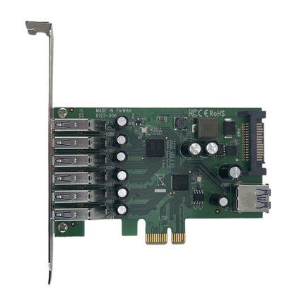 StarTech PEXUSB3S7 7-Port USB 3.0 SuperSpeed PCIe Adapter Card