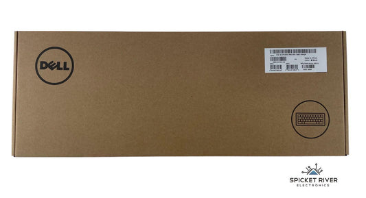 NEW - Dell KB522-BK-US Business Multimedia Wired Keyboard with Palmrest - Black