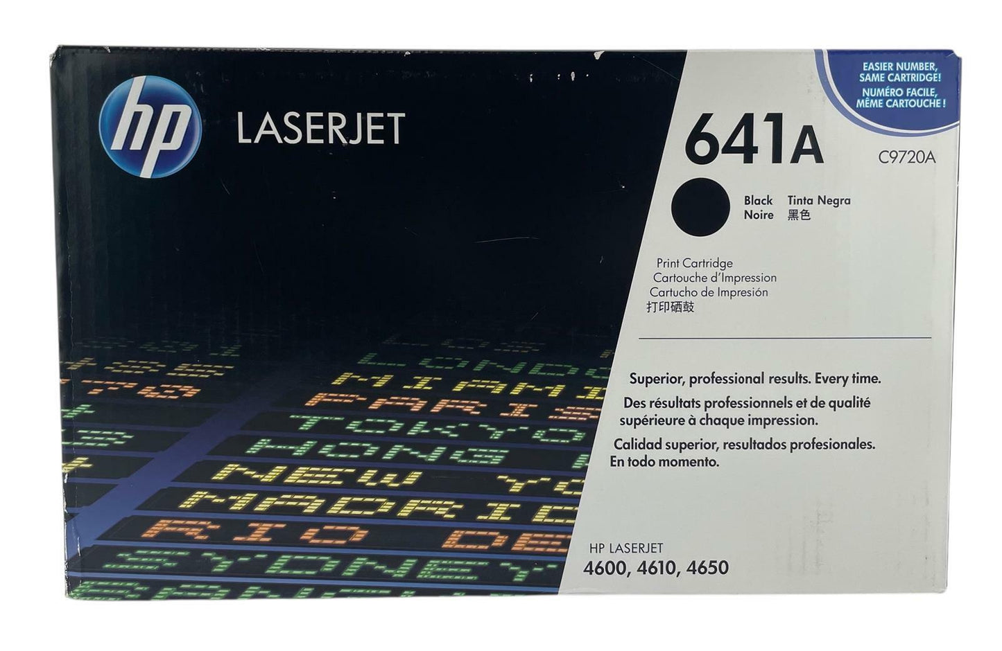NEW - HP LaserJet 641A C9720A Black Toner Print Cartridge - 4600/4610/4650