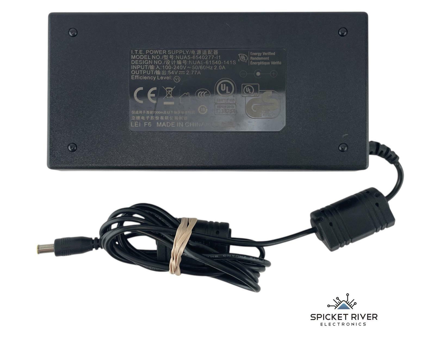 LEI ITE NUA5-6540277-I1 AC DC 54V 2.77A Power Supply Adapter