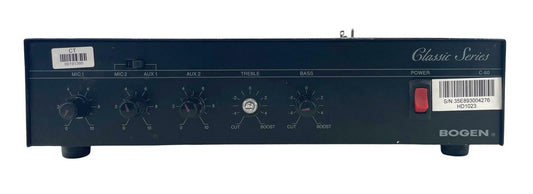 Bogen Classic Series C-60 Public Address Mixer PA Amplifier - READ Knob