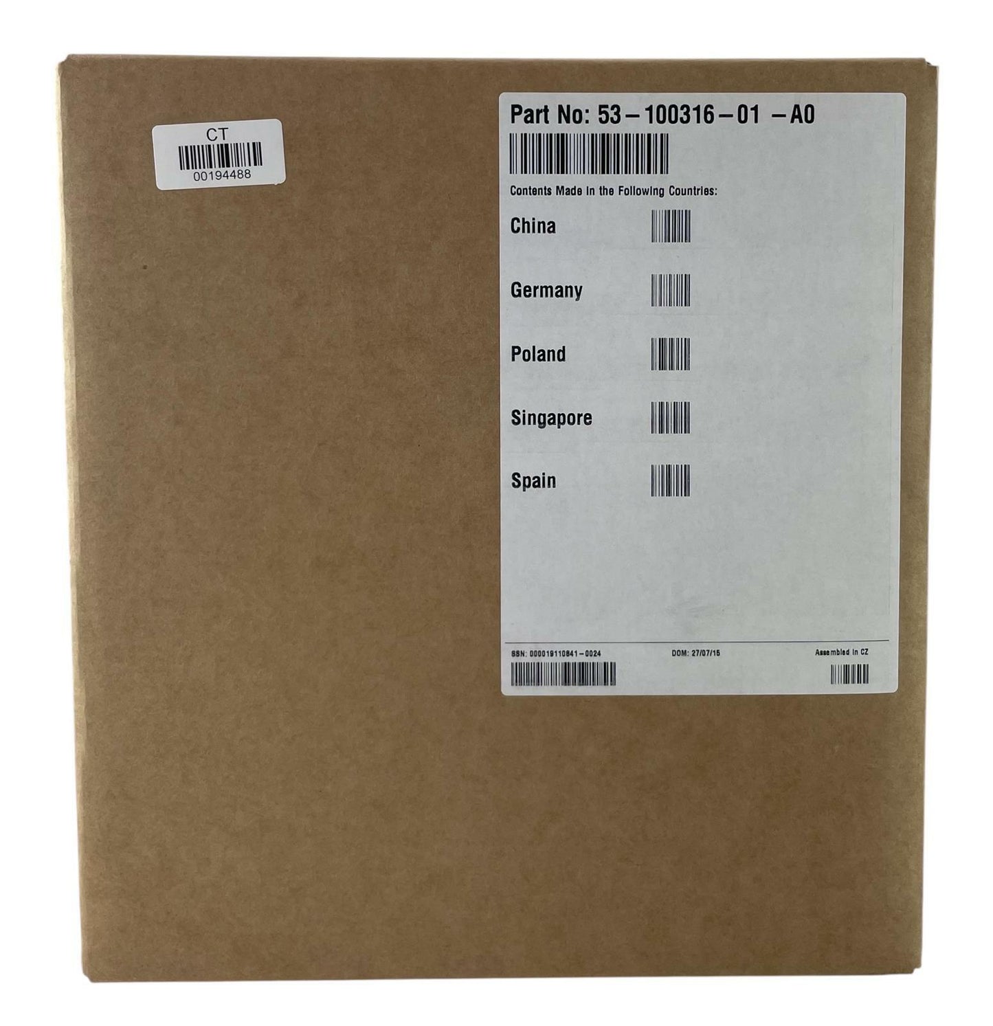 NEW - Cisco 53-100316-01-A0 Accessory Box for Cisco SpeakerTrack 60 TTC8-09