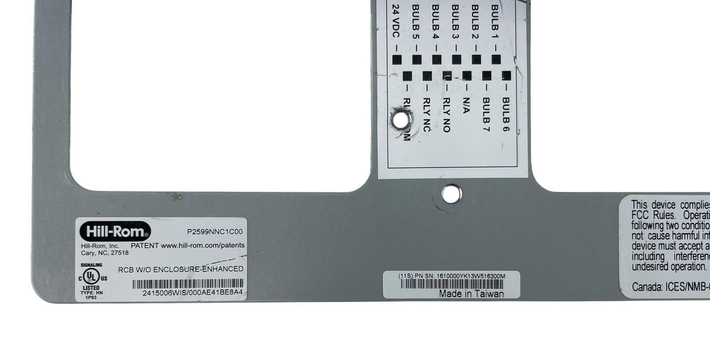 Hillrom P2599NNC1C00 RCB Without Enclosure - Enhanced Control Board